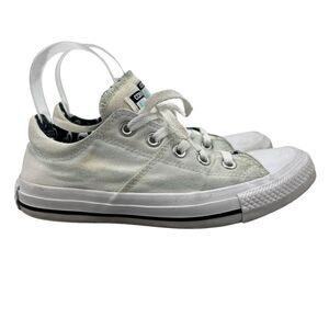 Converse Shoes Womens 6 White Canvas CTAS Madison Ox Skateboarding Sneakers